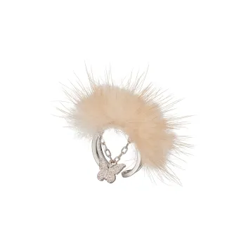 STUGAZI White Gold Plated Copper Rings Unisex Silver Coffee