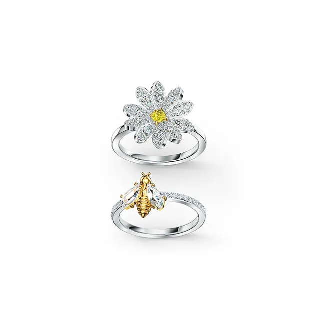Swarovski Eternal Flower Rings Women's-3