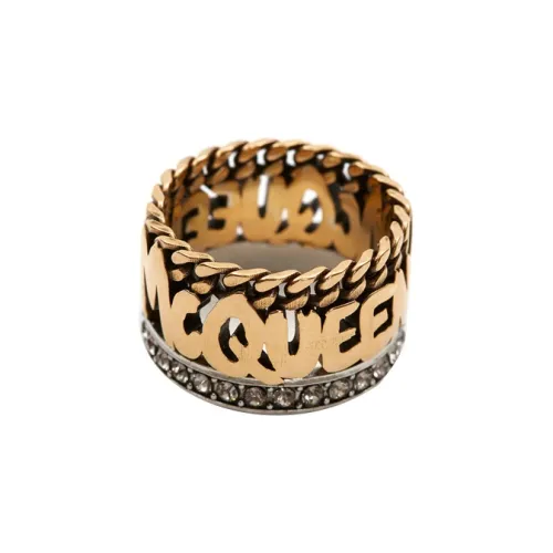 Alexander McQueen Rings Women's Gold