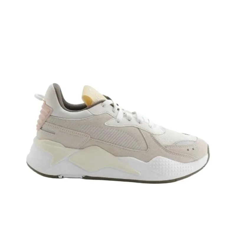 PUMA RS-X Reinvention Cushioning Anti-Slip And Wear-Resistant Low-Top Casual Shoes Women's White Gray-1