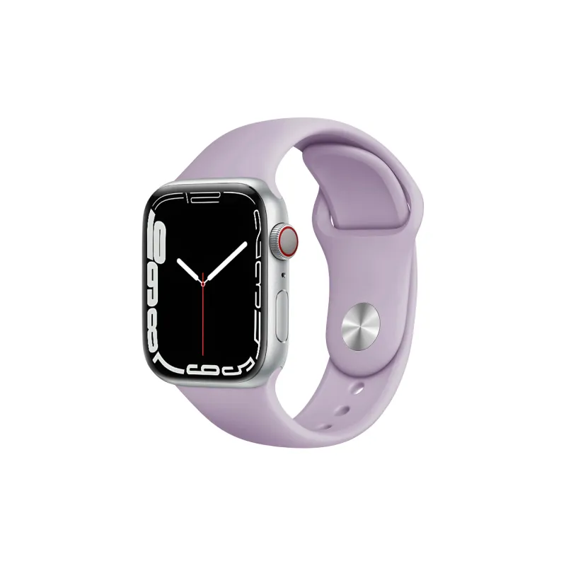 ZHISHENG Apple Compatibility Watch Band 38 45mm Watch Dial All Silicone Material-23