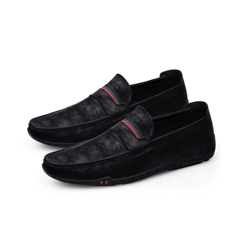 Wen Nai Beanie Shoes Men's Black-3