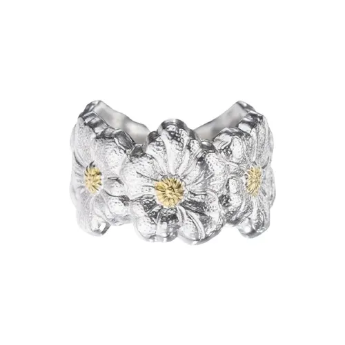 BUCCELLATI BLOSSOMS Series Rings Unisex Silver