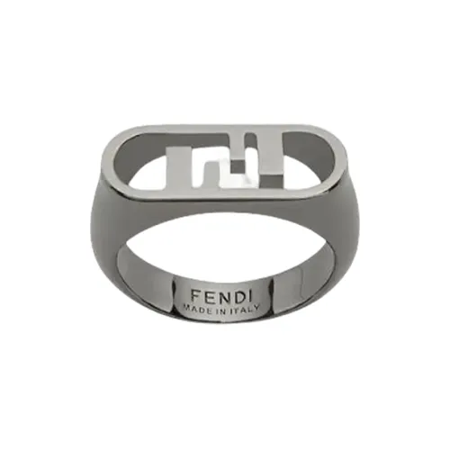 FENDI Rings Men Silver