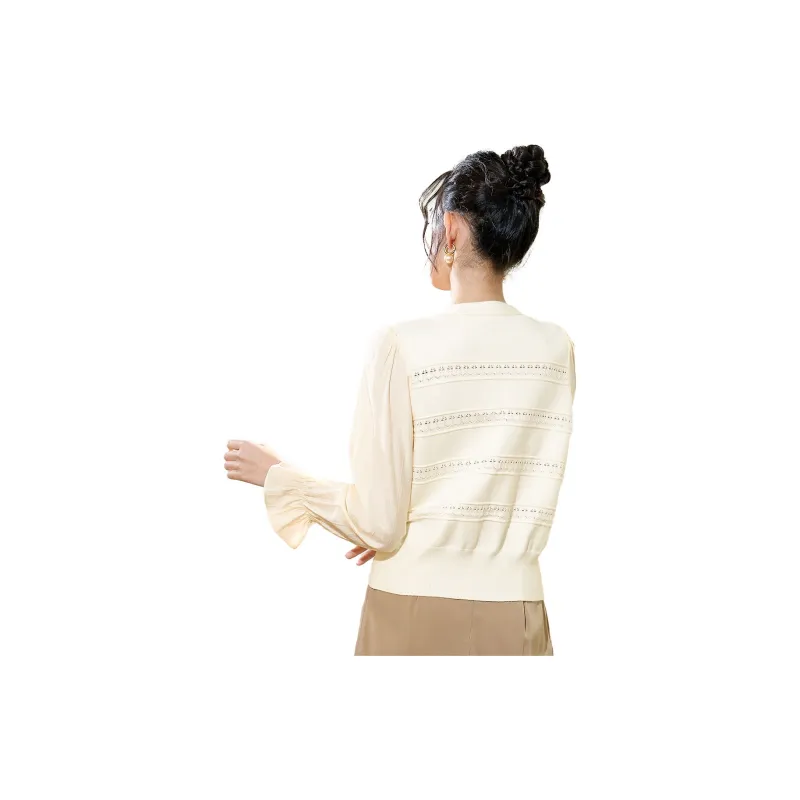 SMEN Knitwear Women's Apricot-1
