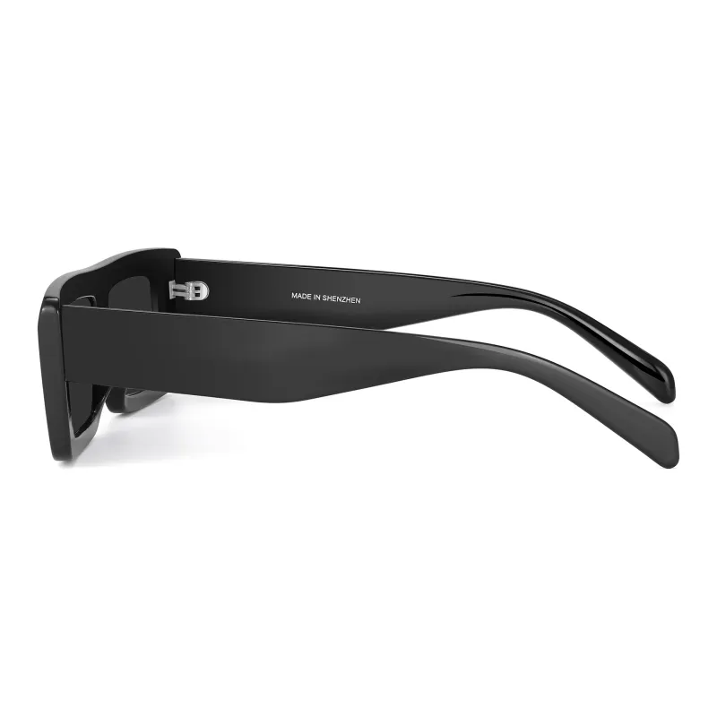 SUYAN TR/Memory Plastic Square Sunglasses Unisex-3