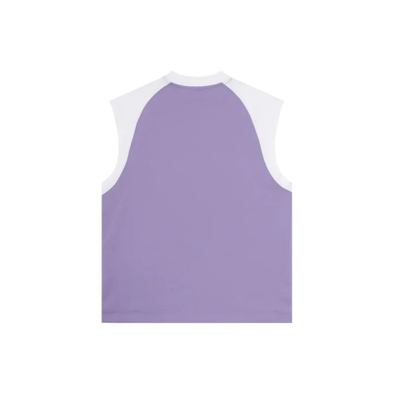 Suamoment Casual Sports Trendy Sleeveless Tank Top Unisex-9