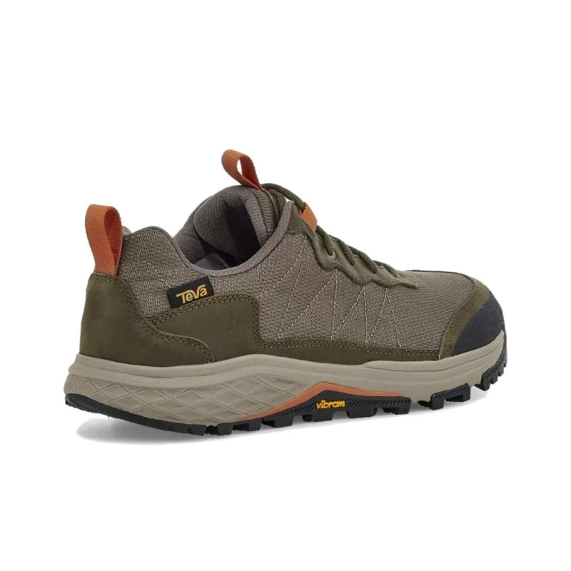 Teva Ridgeview Hiking Abrasion Resistant Breathable Low Top Mountaineering Hiking Shoes Men's Brown Green-3