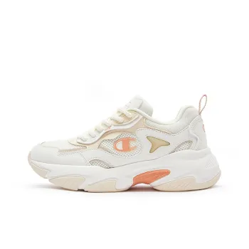 Champion Low Top Skateboard Shoes Women's Milk White