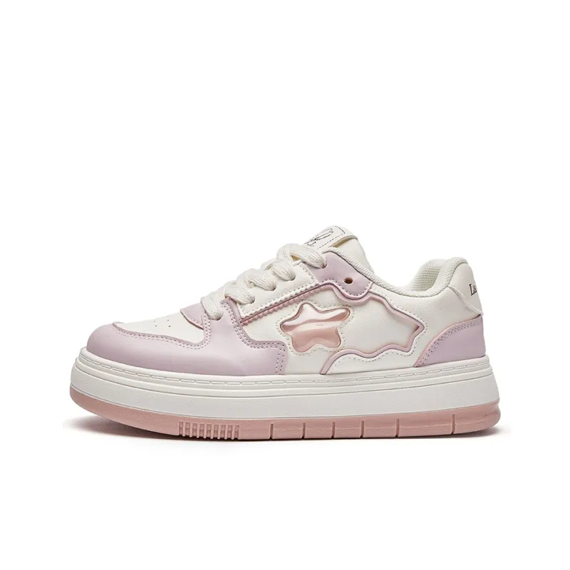 La Chapelle Lightweight Height Increasing Low-Top Skateboard Shoes Women's-10