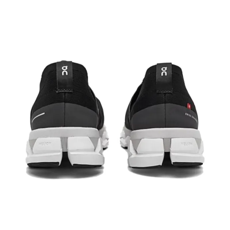 On Cloudswift Anti-Slip Wear-Resistant Low-Top Running Shoes Men's Black-3