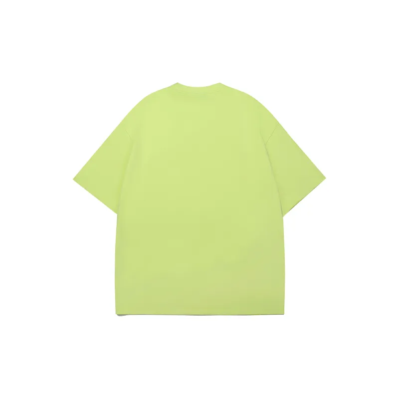 Guuka Short Sleeved T Shirts Unisex Neon Yellow-1