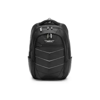 Traveler’s Choice Fabric Commute Backpack Unisex Deep Sea Blue/Subtle Grey/Starry Black