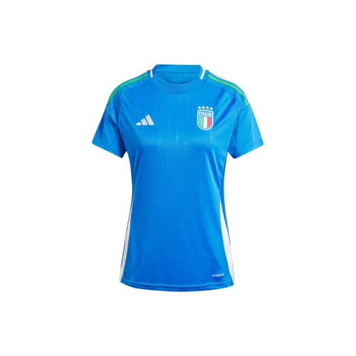 Adidas Italy 24 Soccer Jerseys Women's Blue