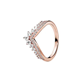 Pandora 925 Sterling Silver Rings Women's Rose Gold