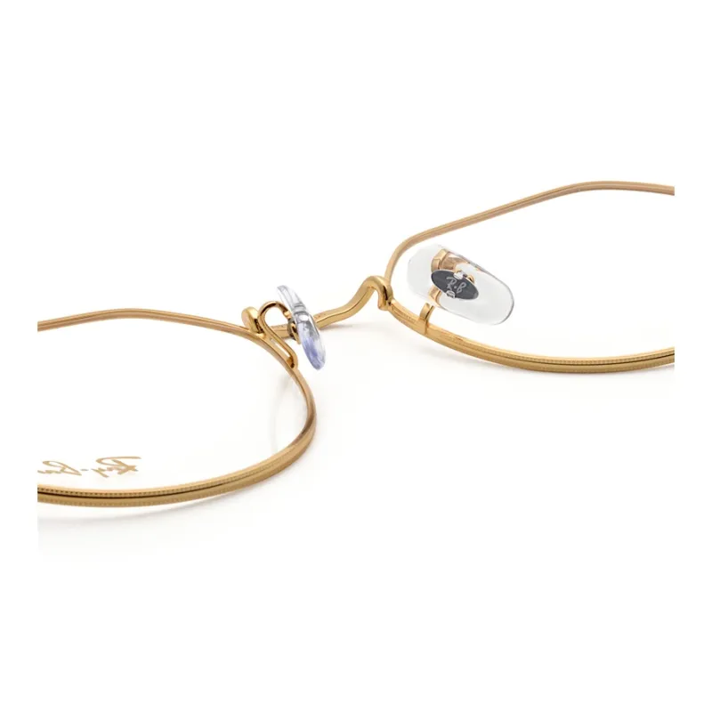 RayBan Alloy Oval Eyeglass Frames Unisex-3