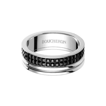 Boucheron 18kt White Gold Quatre Classique Wedding Band