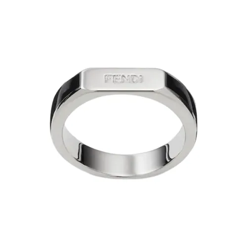 FENDI Rings Men Silver