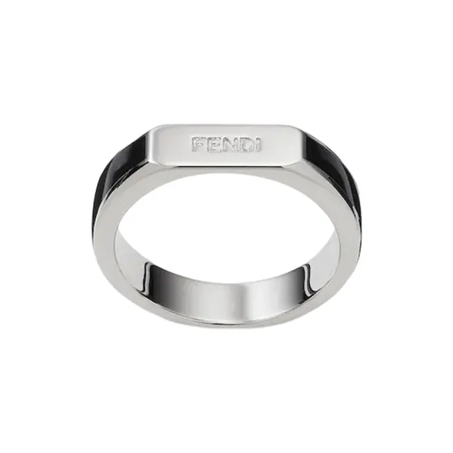 FENDI Rings Men Silver-0