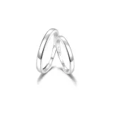 925 Sterling Silver - Couple Rings