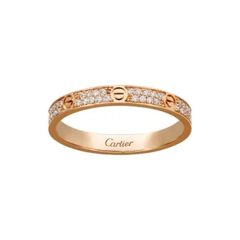 CARTIER Love Rings Karat Gold Rings Unisex