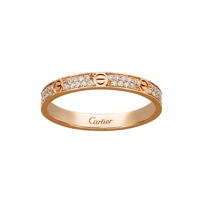 CARTIER Love Rings Karat Gold Rings Unisex-0