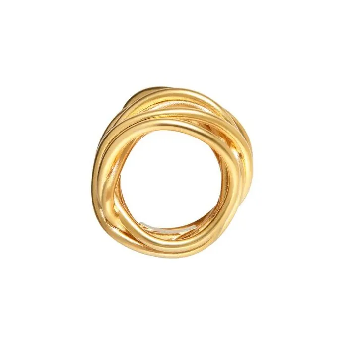 Balenciaga Rings Women's Gold-2