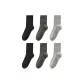 2 Black, 2 Dark Gray, 2 Light Gray