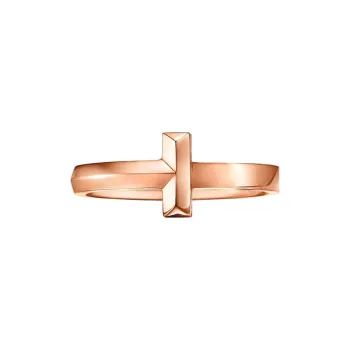 TIFFANY & CO. 18K Rose Gold Rings Unisex