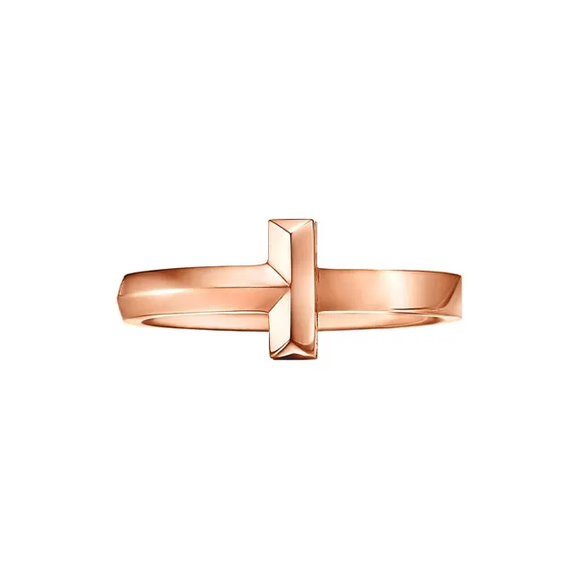 TIFFANY & CO. 18K Rose Gold Rings Unisex-0
