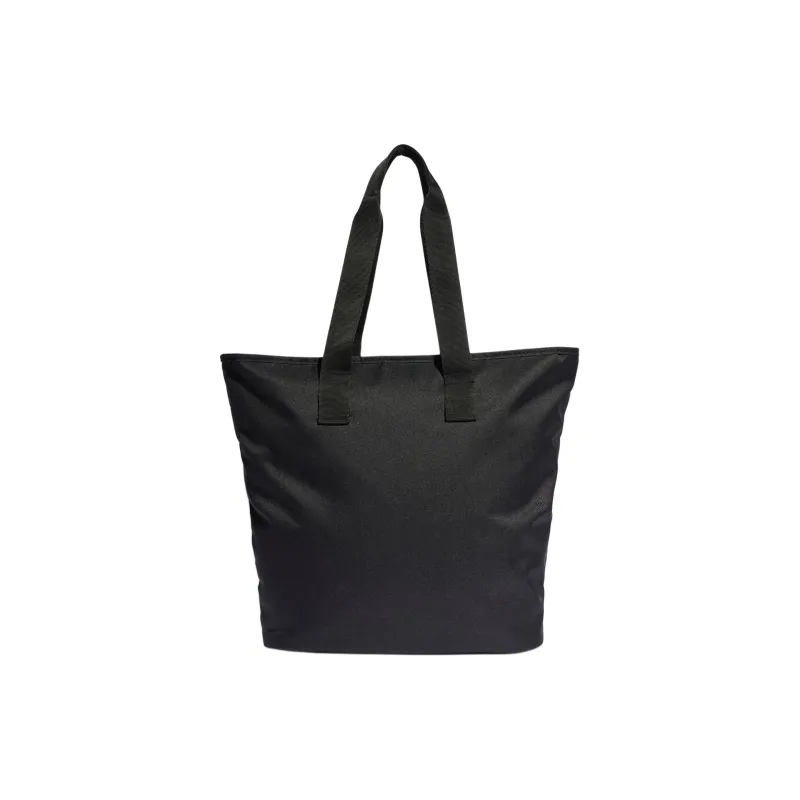 Adidas Recycled Polyester Twill Tote Bag Shopping Bag Handbag Unisex Black & Gray White-1