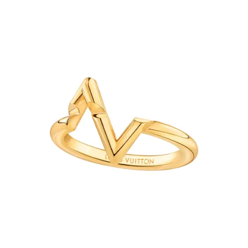 LOUIS VUITTON Lv Volt Upside Down Ring Yellow Gold