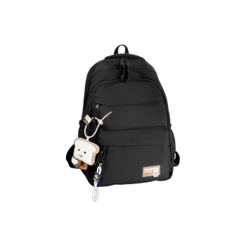 BRABOSTON Nylon Fabric Backpack Regular Unisex Black/Khaki/Purple/Blue/Green