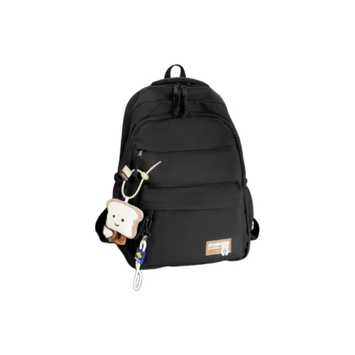 BRABOSTON Nylon Fabric Backpack Regular Unisex Black/Khaki/Purple/Blue/Green