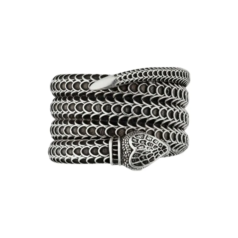 GUCCI 925 Sterling Silver Rings Unisex-0