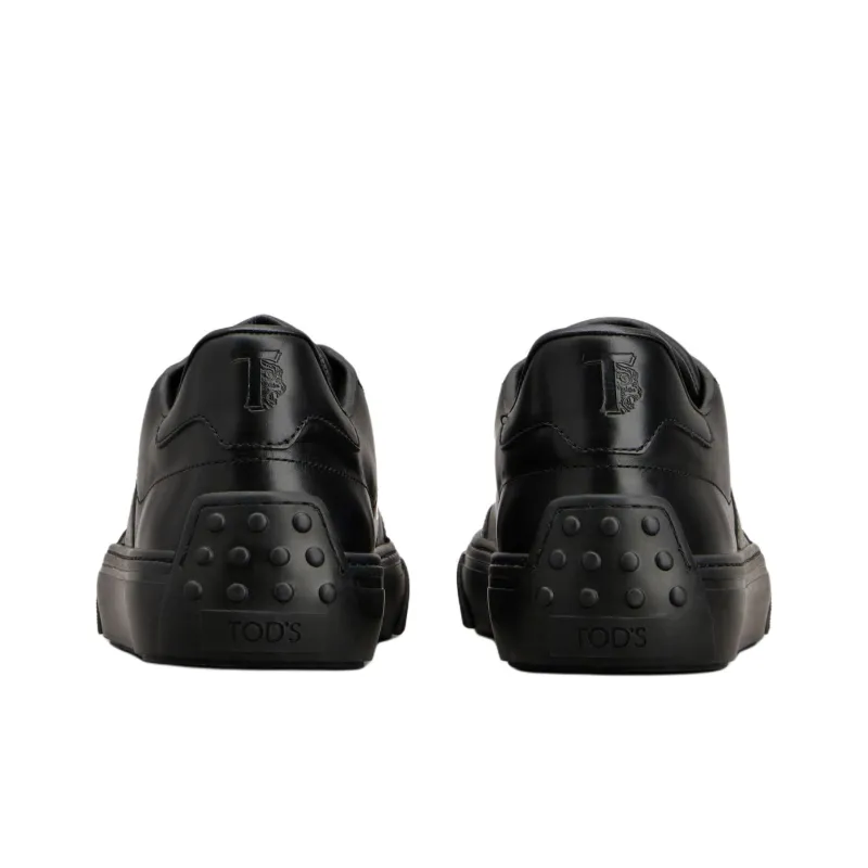 TOD'S Logo-debossed Leather Sneakers-3