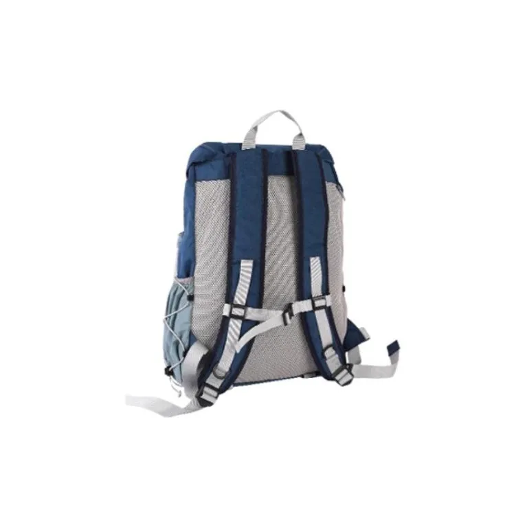 ACMEITEM Polyamide Backpack Regular Unisex Yellow Green/Dark Blue/Army Green-4