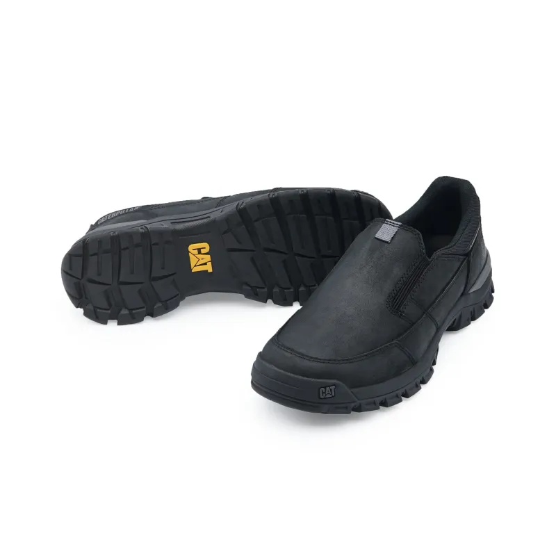 CAT Slip Resistant Low Top Casual Shoes Men's Black-2