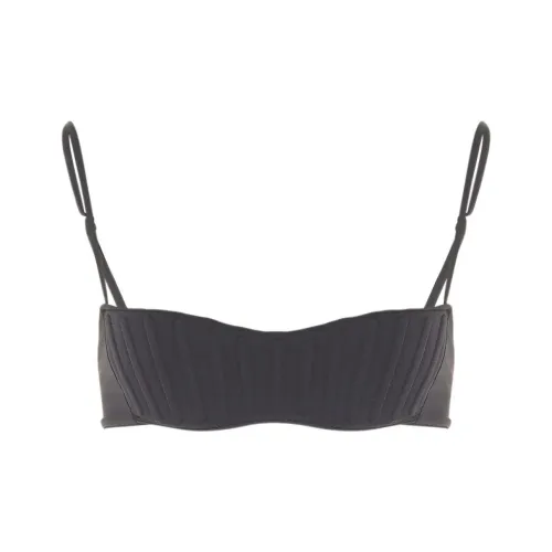 Mugler Decorative-stitching Bikini Top