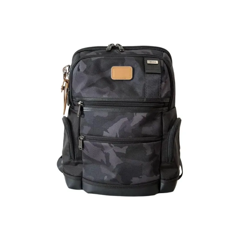 TUMI Polyester Travel Bags Backpack Regular Men's Dark Color Camouflage-1