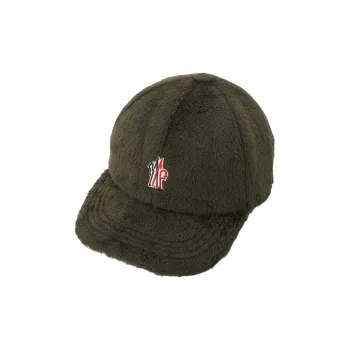 Moncler Polyester Baseball Caps Men's Green