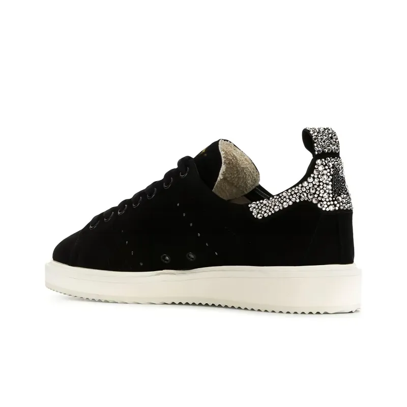 Golden Goose GGDB Starter Skateboard Shoes Women's Black-3