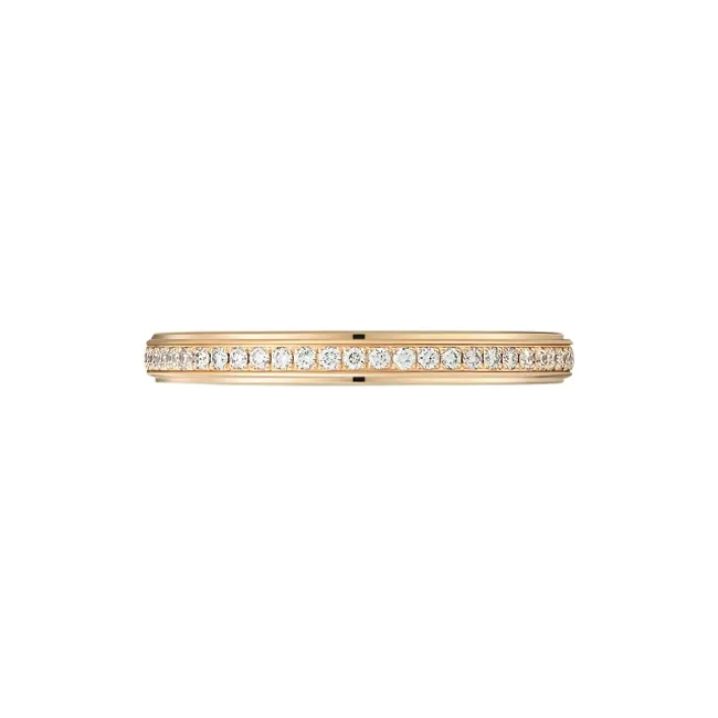 CARTIER D'Amour Collection 18K Rose Gold Rings Unisex-1