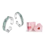 Mountain Sea Series (S999 Silver Mint Green)+Valentine's Day Box