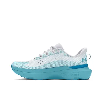 Under Armour Cushioning Slip Resistant Low Top Running Shoes Unisex Blue White