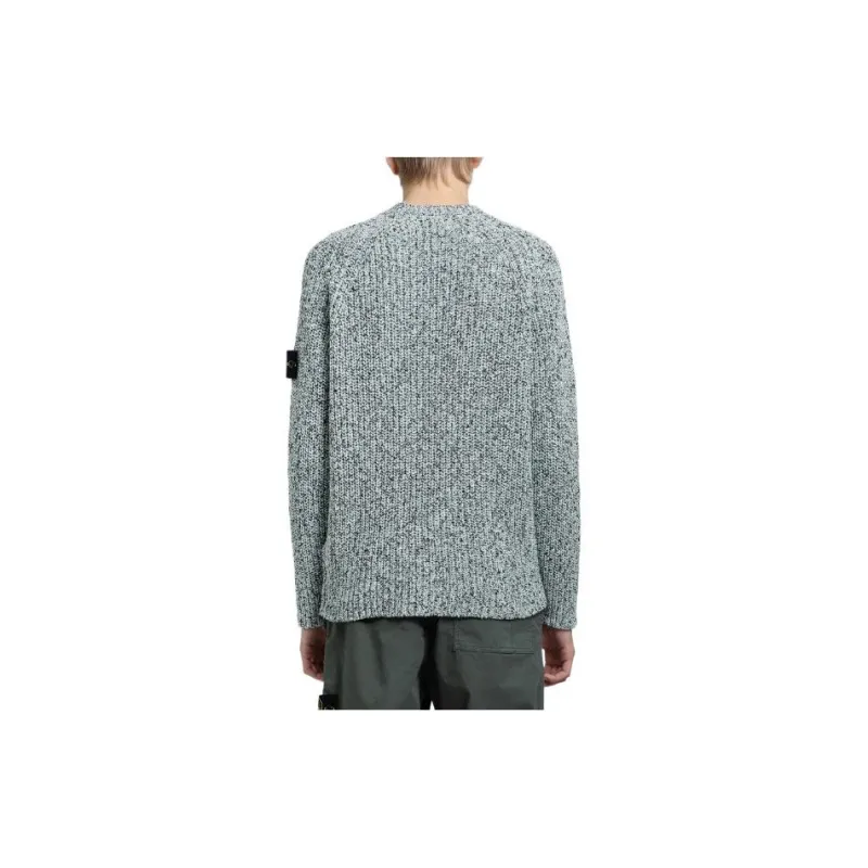STONE ISLAND Sweater Men's Gray Blue-1