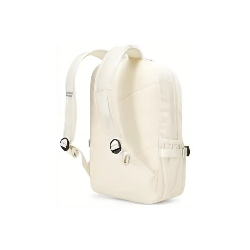 Skechers Fabric Backpack Large Size Unisex Tofu White-2