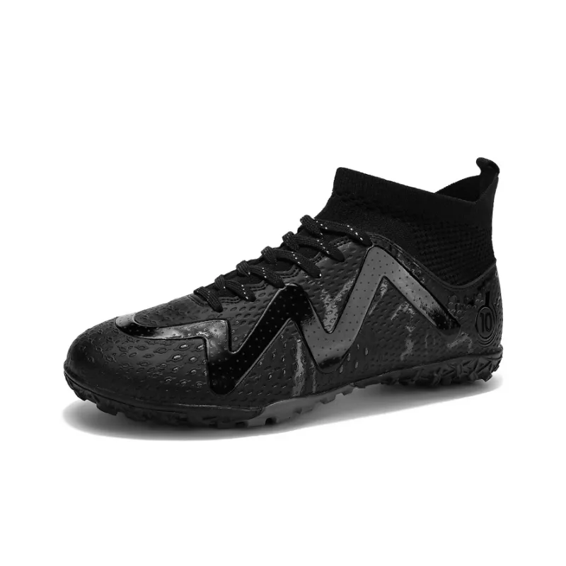 GERTOP Cushioning Anti-Slip Wear-Resistant Breathable Balance Lightweight Soccer Shoes Unisex-17