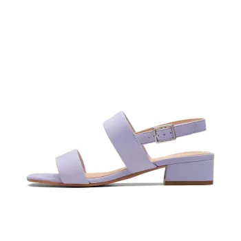Clarks Strap Sandals 2.5cm Women's Purple