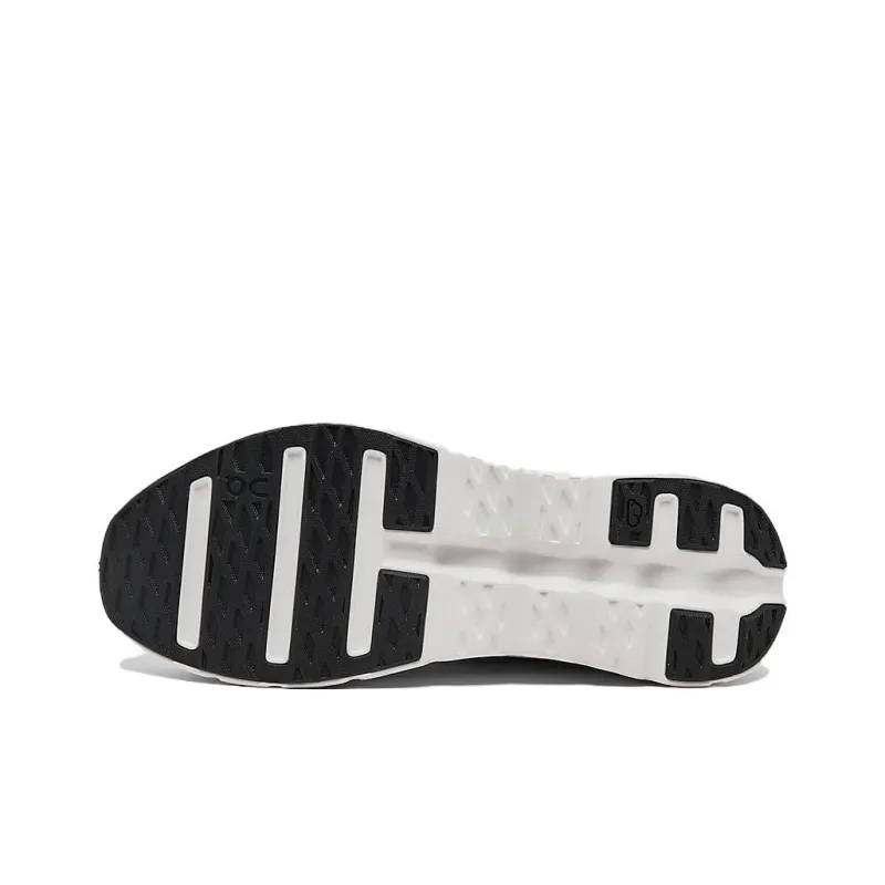 On Cloudtilt Cushioning Wear Resistant Low Top Casual Shoes Men's White Black-4